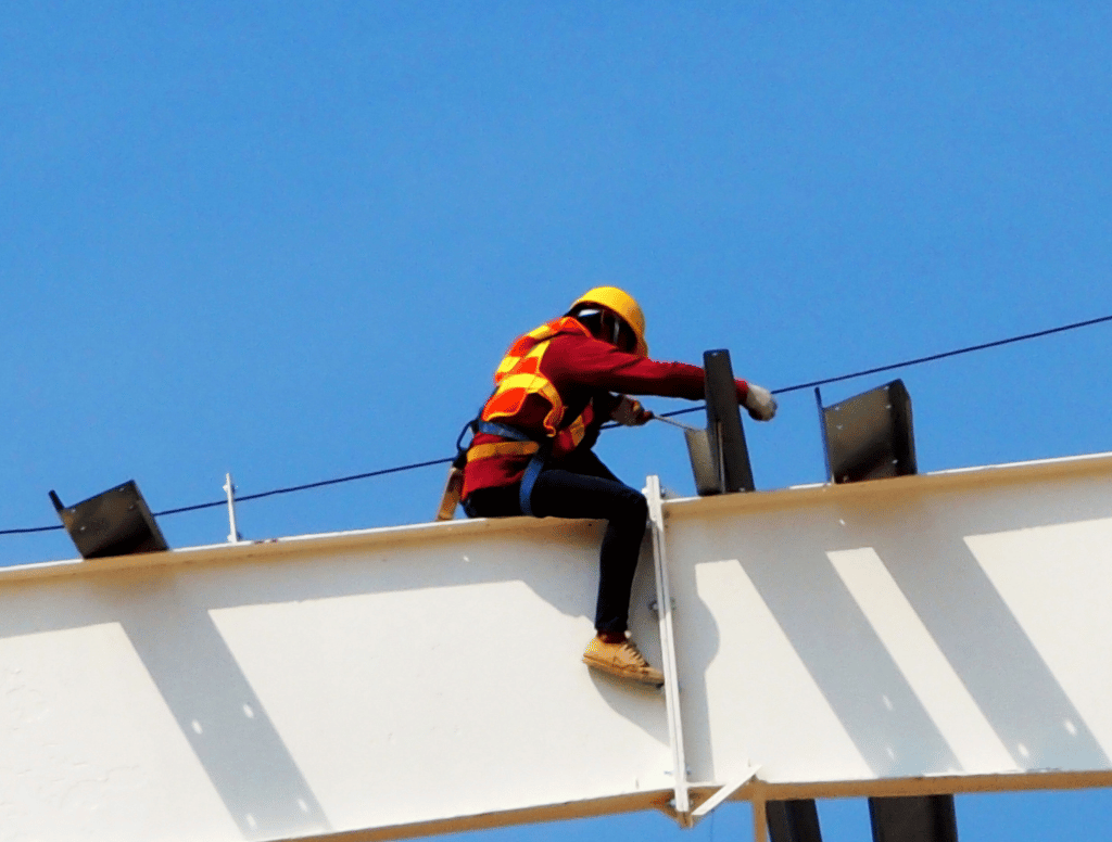 Werken op grote hoogte